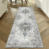 Bohemian Corridor Carpet Geometric Pattern Crystal Velvet Floor Mat - Julia M LifeStyles