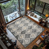 Retro Light Luxury Home Bathroom Floor Mat