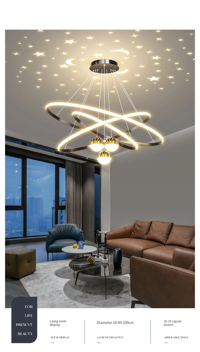 Starry Sky Ceiling Pendant Lamp - Julia M LifeStyles