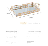 Light Luxury Style Crystal Tissue Box