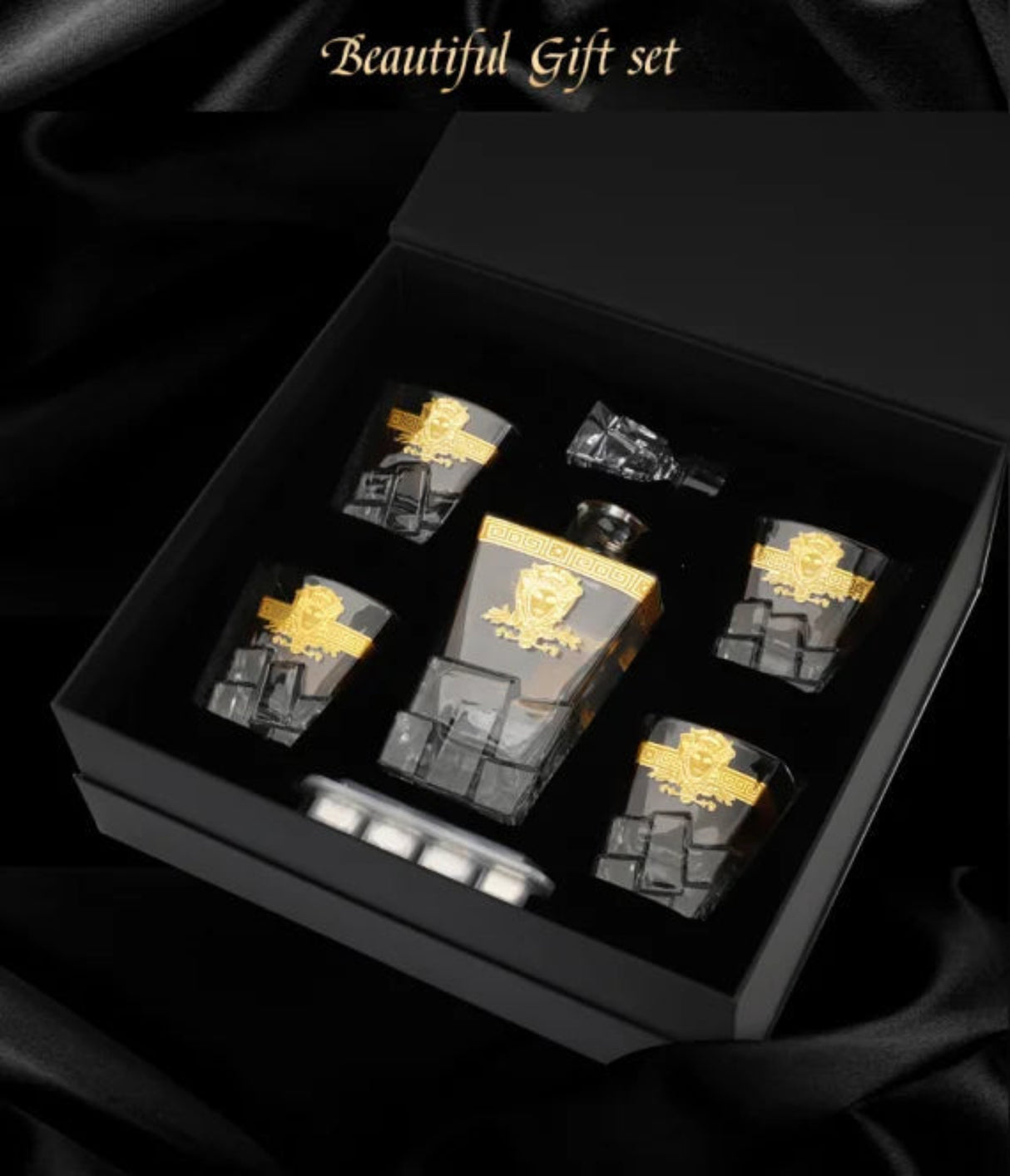 Customized Wine Cups and Bottle Sets Luxury Design Drinking Glass 280ml for Whisky Glass Julia M LifeStyles