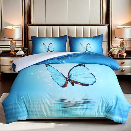 Fluffy Soft Dreamy Butterfly Comforter Cover Set - Cal King/Super King - Julia M LifeStyles