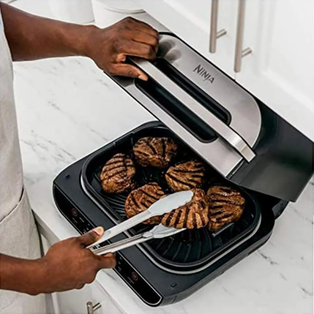 Ninja Foodi 5-in-1 Indoor Grill & Air Fryer with Searing and Crispy Cooking Pot Julia M Home & Kitchen