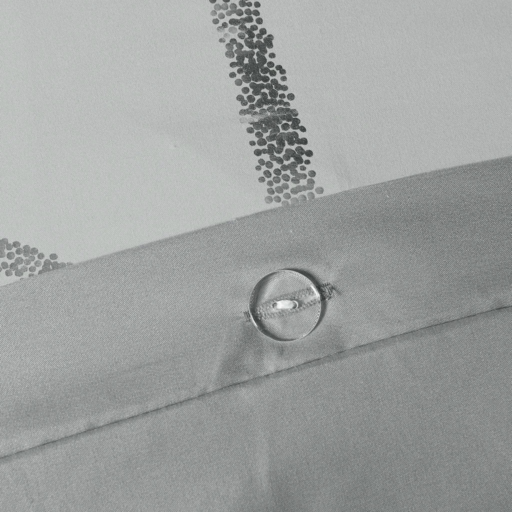 Metallic Printed Duvet Cover Set for King/Cal King Bed