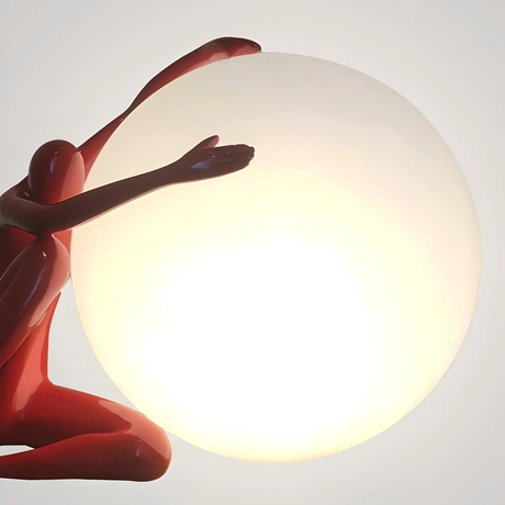 Scandinavian Abstract Figure Table Lamp - Julia M LifeStyles