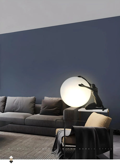 Scandinavian Abstract Figure Table Lamp - Julia M LifeStyles