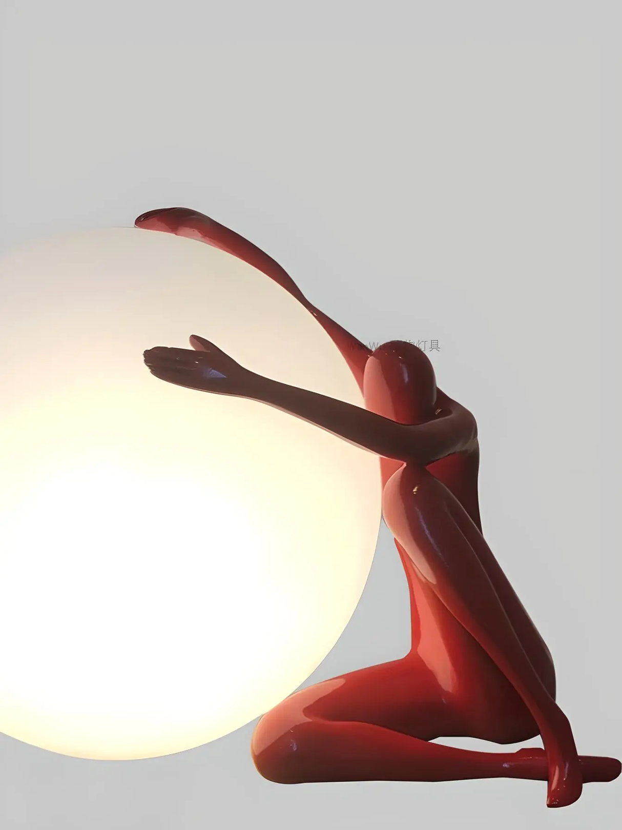 Scandinavian Abstract Figure Table Lamp - Julia M LifeStyles