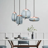 Scandinavian Pendant Light Brokis Glass Lamp Shade Bedside Nordic Luminaria Deco Bedroom Kitchen BROKIS Knot Pendant Lights - Julia M LifeStyles