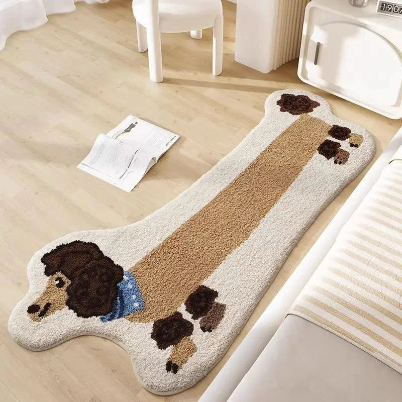 Imitation Cashmere Bedside Carpet - High-End Comfort for Every Room - Julia M LifeStyles