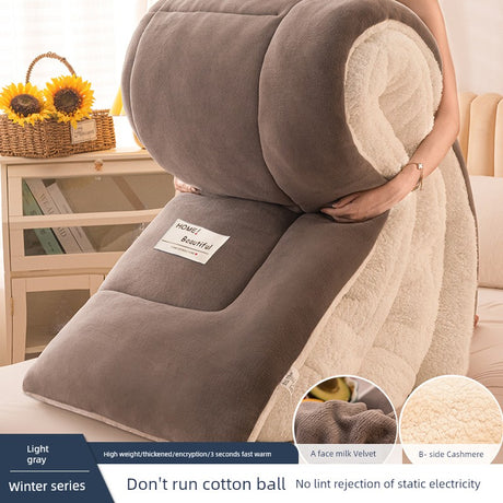 Pretty Elf Cashmere Touch Winter Quilt - Plush Heattech Milk Fiber Duvet Insert Julia M LifeStyles