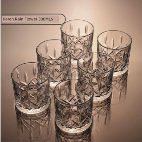 Crystal Whiskey Glass Set of 6 (201-300mL)