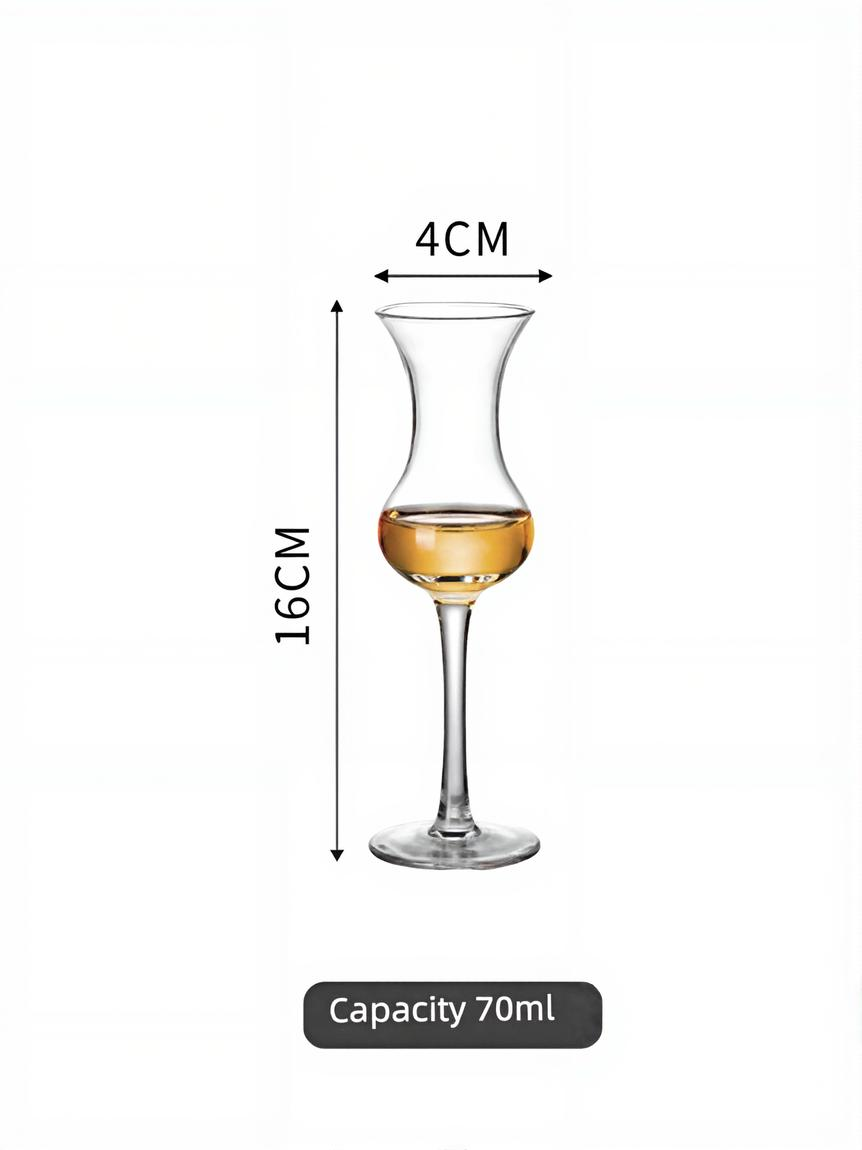 Elegant Japanese Tulip Whiskey Tasting Glass - 51ml-100ml
