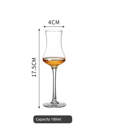 Elegant Japanese Tulip Whiskey Tasting Glass - 51ml-100ml