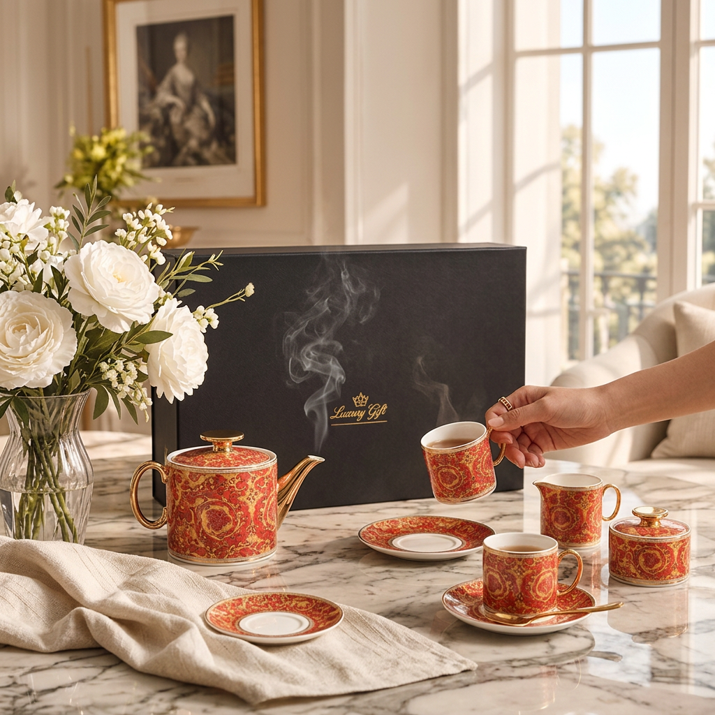 The Gathering 15-Piece Tea & Coffee Set