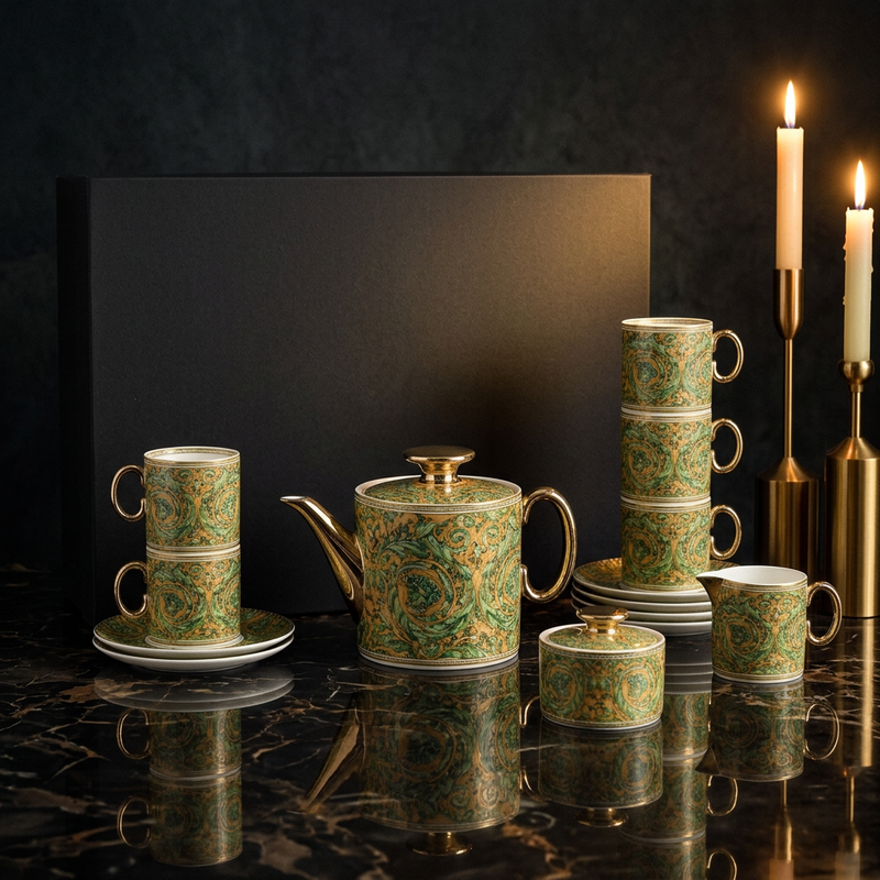 The Gathering 15-Piece Tea & Coffee Set
