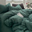 Cozy Soft Solid Color 3-Piece Bedding Set with Duvet Cover and Pillowcases Julia M LifeStyles