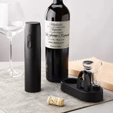 4-in-1 Electric Bottle Wine Opener Set Rechargeable Electric Automatic Corkscrew Wine Opener Set Wine Stopper, Wine Pourer Julia M Home & Kitchen