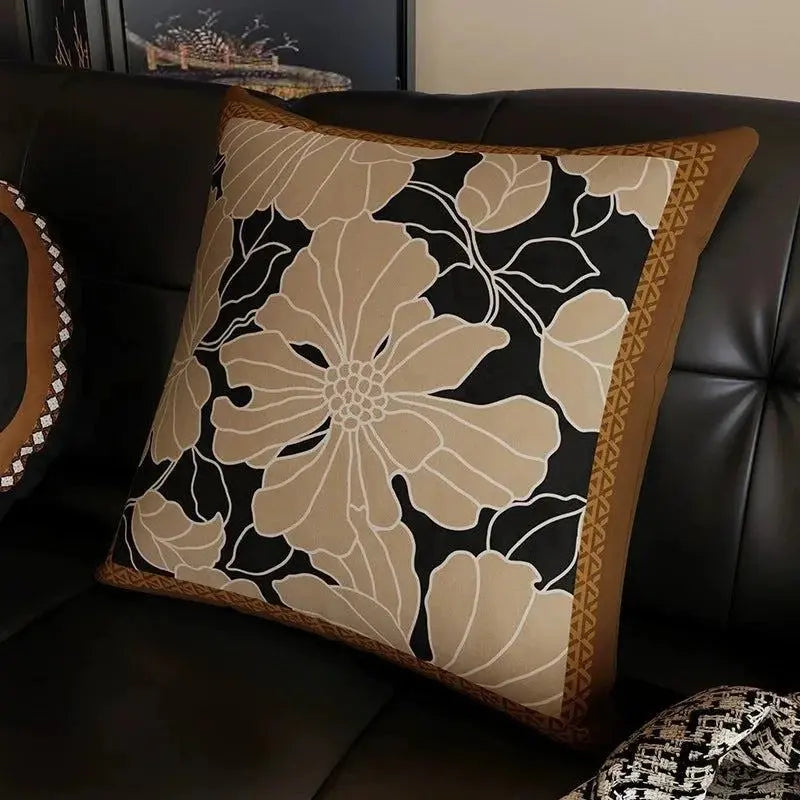 Nordic Vintage Series 45x45cm Pillows Case Living Room Sofa High-end Decoration Balcony Bay Window Office Seat Back Cushion - Julia M LifeStyles