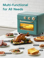 [21 QT& 6-in-1] Toaster Oven & Air Fryer, Compact Toaster Ovens Countertop with 5 Slices 1500W Rapid Heat Air Fryer Toaster Oven Julia M LifeStyles
