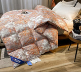 Italy Import Silk Duvet 95 White Goose down Quilt Winter Quilt Thickened Heattech Mute Floor Heating Air-Conditioning Quilt Julia M LifeStyles