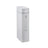 Space Saving Press Trash Can with Built In Toilet Brush Holder Durable Plastic Modern Minimalist Design for Small Bathroom Julia M Home & Kitchen