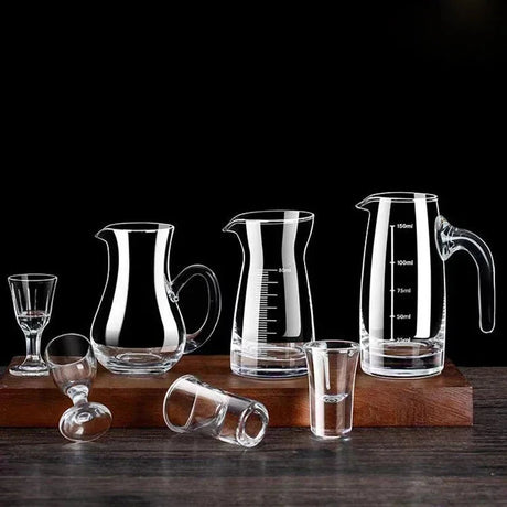 Shot Glass Set Glass Lead Free Liquor Glass with Wine Dispenser Golden Vodka Brandy Wine Glasses Soju Cups Mini Small Capacity Julia M LifeStyles