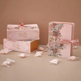 5Pcs Book Shape Gift Box with Ribbon Paperboard for Parties and Special Occasions