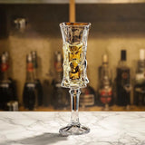 Cocktail Glass Lead-Free Crystal Bar Wine Glass Stemware Unique Champagne Glass For Sweet Wine And Drinks