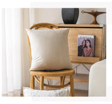 Exquisite Nordic Floral Embroidery French Cream Throw Pillow Cover Julia M LifeStyles