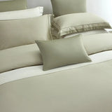 Luxury Long Staple Cotton Bedding 4/7Pcs, Sateen Weave Natural Super King Soft Chic Patchwork Duvet cover Bed Sheet Pillowcases