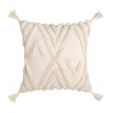 Bohemian Embroidered Tassel Pillow Case 45x45cm Julia M LifeStyles