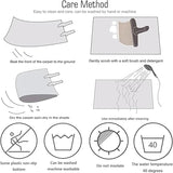 VIKAMA Orange Grey Large Living Room Carpet