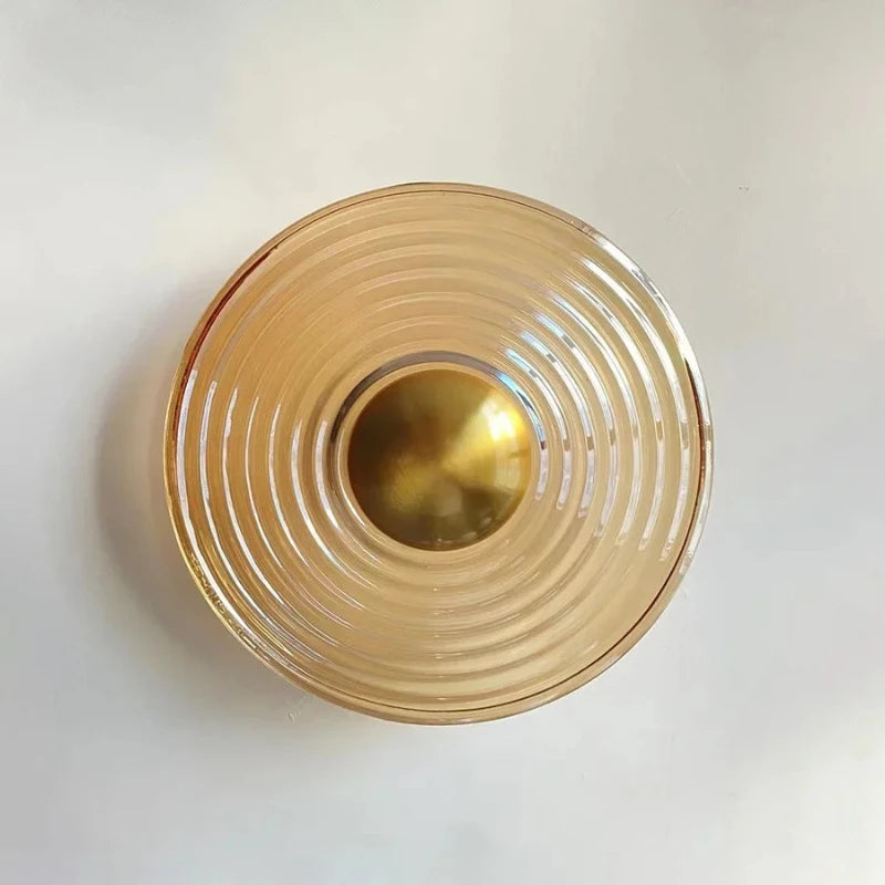 Julia M LifeStyles™ Halo Glass Orb Wall Sconce