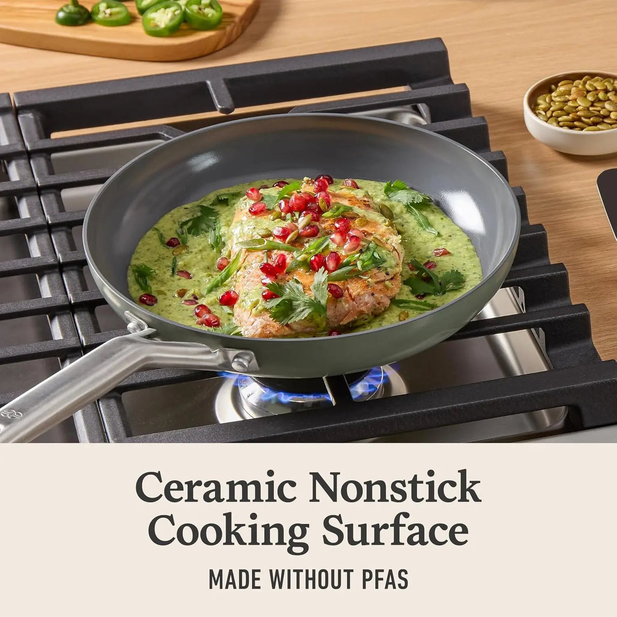 Ceramic Nonstick 12-pc. Cookware Set Julia M LifeStyles