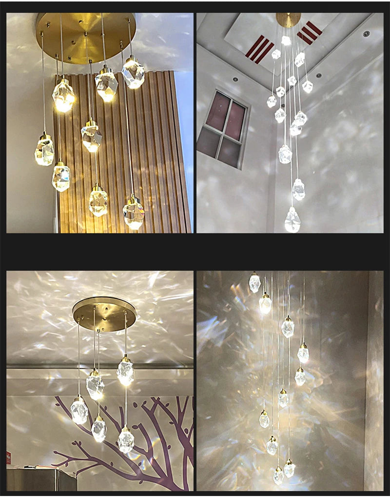 Astra Prism™ Crystal Ceiling Chandelier