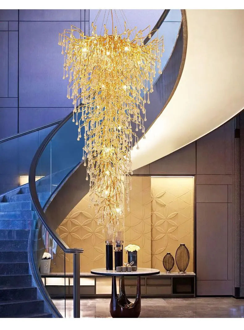 The Aurelia Crystal Cascade™ Chandelier
