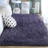 Tie-Dye Plush Carpet - Soft Fluffy Living Room Bedroom Mat