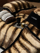 Faux Fur Duvet Cover Set with Sheet, Queen & King