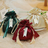 Luxury Packing Drawstring Velvet Pouch Sachet Gift Bag