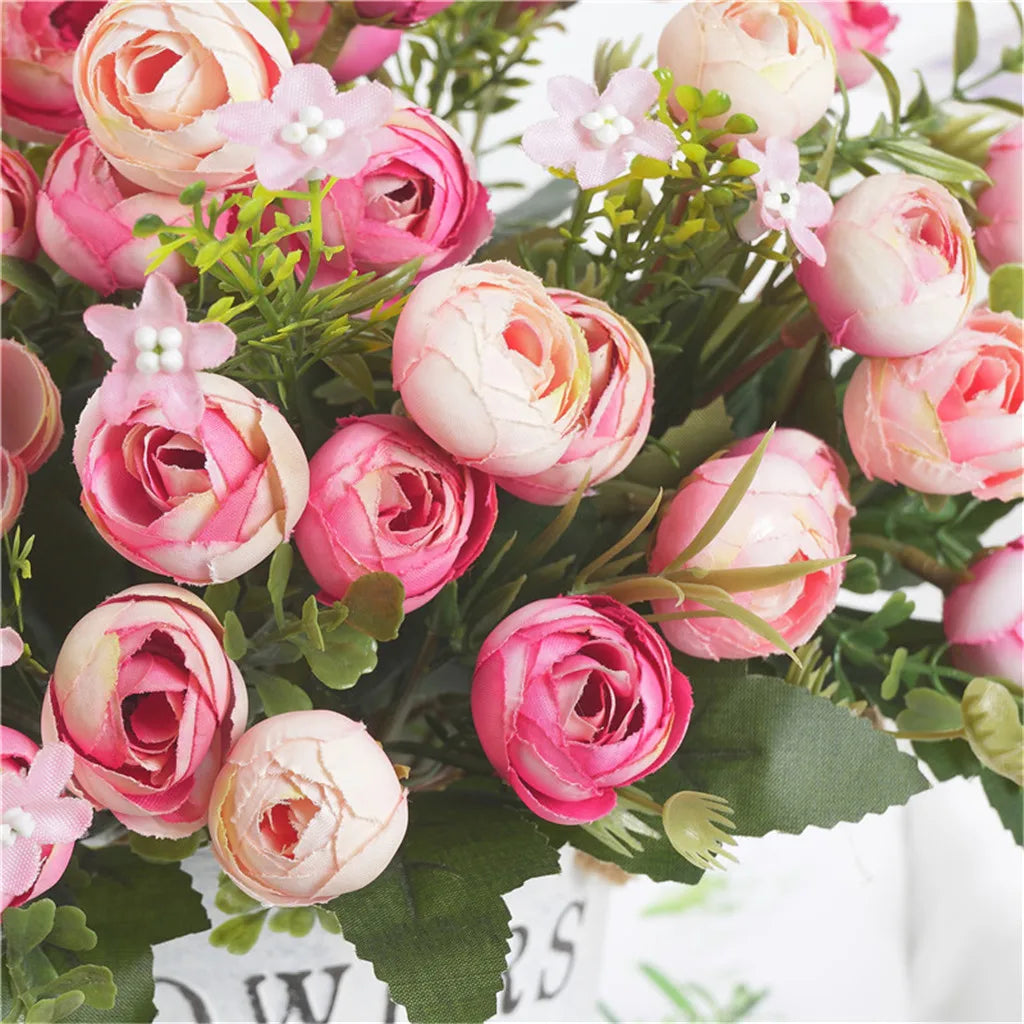 High Quality Silk Rose Bouquet for Home and Wedding Decor - Julia M LifeStyles