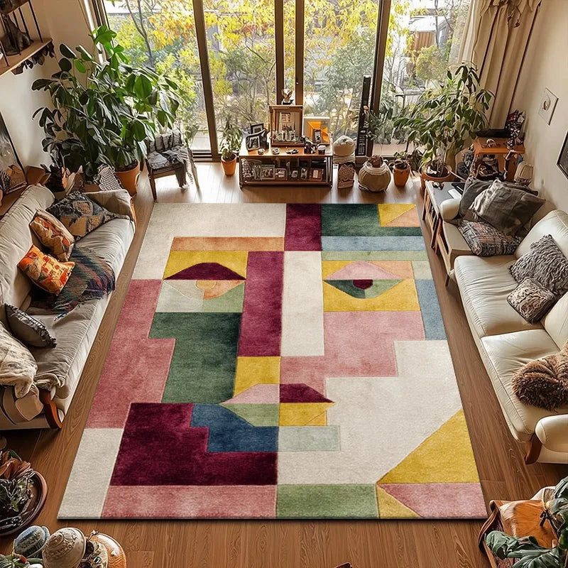 Retro Light Luxury Home Bathroom Floor Mat