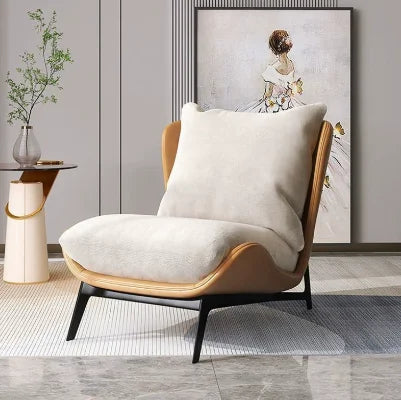 Scandinavian Single Modern Minimalist Balcony Living Room Couch Julia M LifeStyles