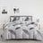 Boho White Paisley Floral Duvet Cover Twin Bohemian Exotic Flower Bedding Set Reversible Red Comforter Cover for Girl Women Room Julia M LifeStyles