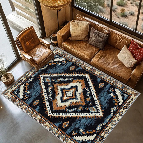 Bohemian Stain Resistant Bathroom Floor - Julia M LifeStyles