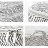 Non-woven Quilt Storage Bag with Lids Zipper Foldable Clothes Quilt Bins Container Large Capacity Dust-proof Bag Organize - Julia M LifeStyles