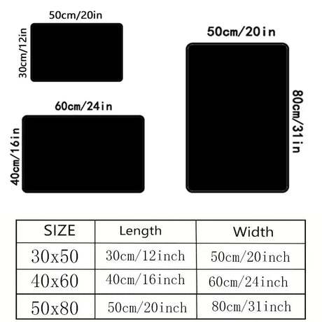 Rustic Bear Pattern Welcome Mat - Anti-Slip Carpet for Every Room