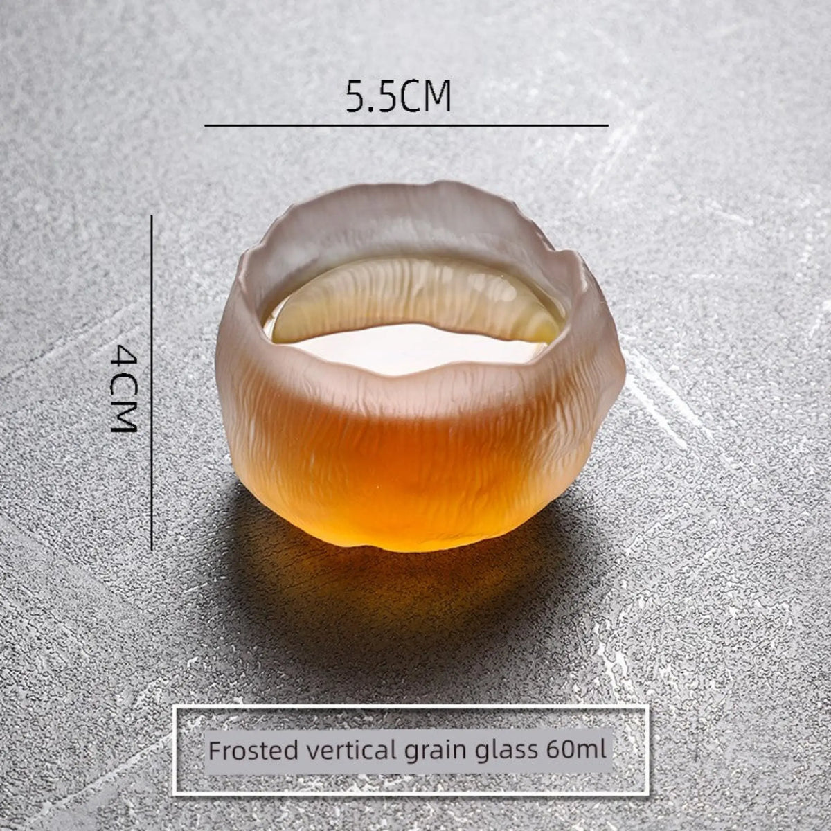 Elegant Frosted Japanese Glass Tea Cup – Single Serve Delight Julia M Home & Kitchen