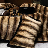 Faux Fur Duvet Cover Set with Sheet, Queen & King