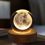 Unique 3D Crystal Ball Lamp with Galaxy and Planetary Projections USB Night Light for Cozy Atmosphere plasma ball Julia M LifeStyles
