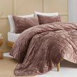 Ultra Soft Luxury Velvet Quilt Set - Queen Size Oversized Comforter for Summer Julia M LifeStyles